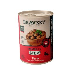 Bravery Stew Meatballs Toro 415g polpette con toro umido cane