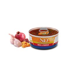 N&D Adult Quaglia e Zucca 70g Grain Free umido gatto