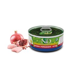 N&D Kitten Pollo e Melograno 70g Grain Free umido gattino