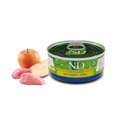 N&D Adult Cinghiale e Mela 70g Grain Free umido gatto