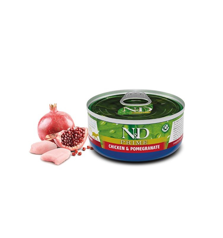N&D Adult Pollo e Melograno 70g Grain Free umido gatto