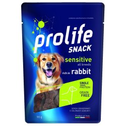 Prolife Snack Sensitive Rabbit 90g grain free al coniglio per cani