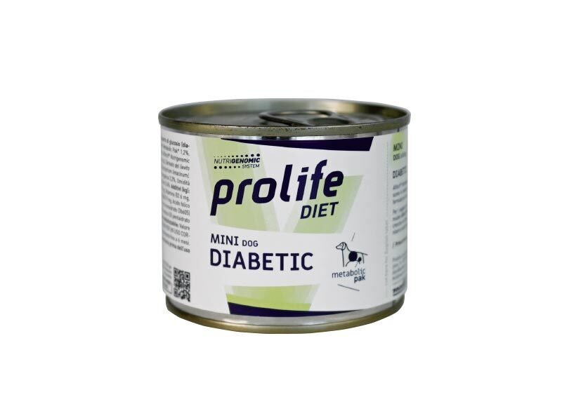 Prolife diet Mini Diabetic 200g umido dietetico cane