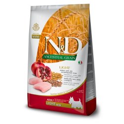 N&D Light Mini Pollo e Melograno 2.5kg  ancestral crocchette cane