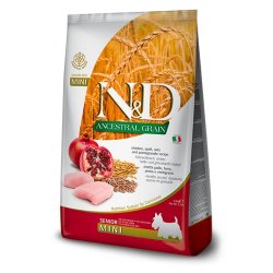 N&D Senior Mini Pollo e Melograno 2,5kg ancestral crocchette cane