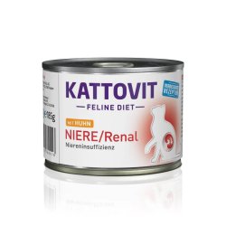 Kattovit Renal Pollo e riso 185g umido dietetico gatto feline diet