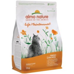Almo Nature Life Maintenance con Pollo fresco 2kg crocchette gatto