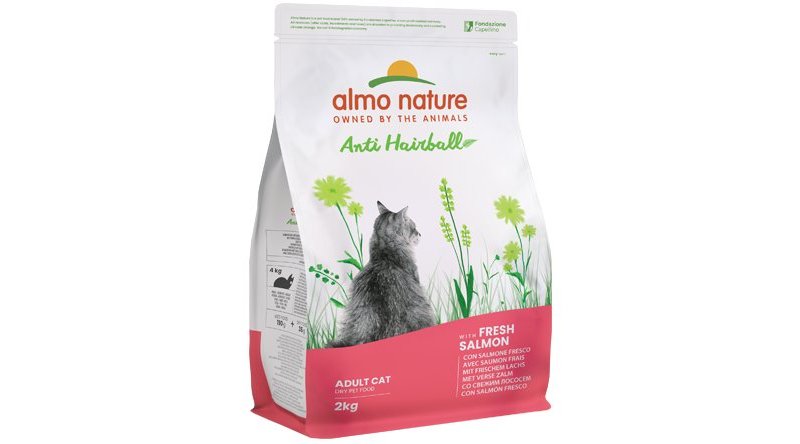 Almo Nature Life Maintenance Anti Hairball Salmone 2kg crocchette gatto