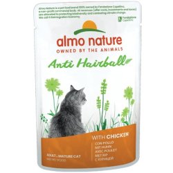 Almo Nature Holistic Functional anti Hairball con Pollo 70g umido gatto