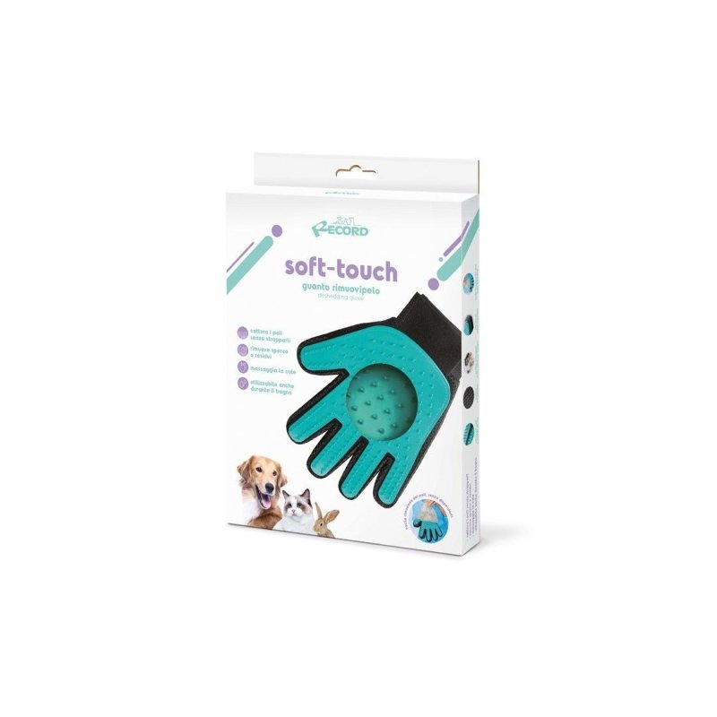 Record Guanto Soft Touch rimuovi pelo