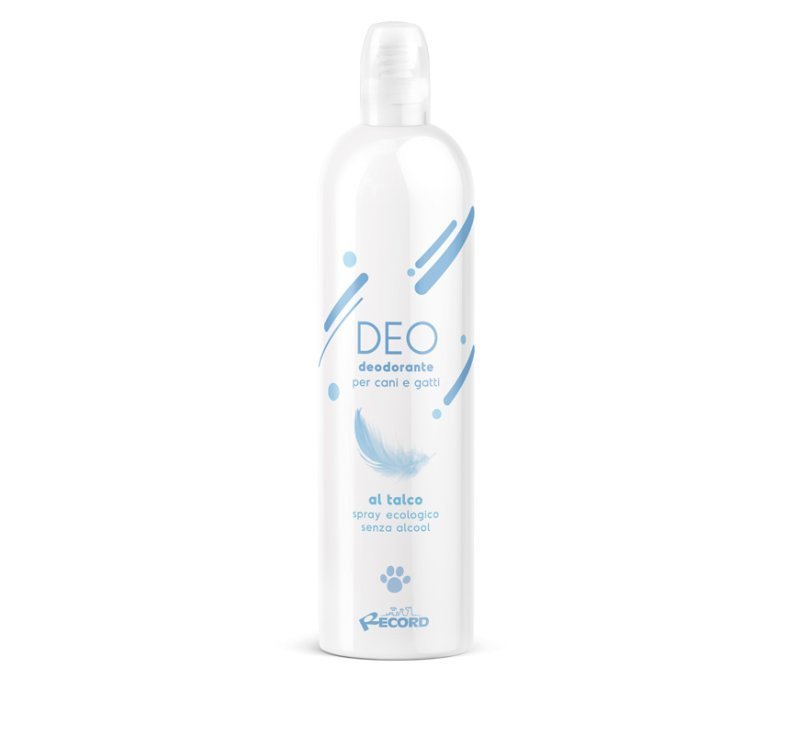 Record Deodorante Spray Talco 250 ml cane e gatto