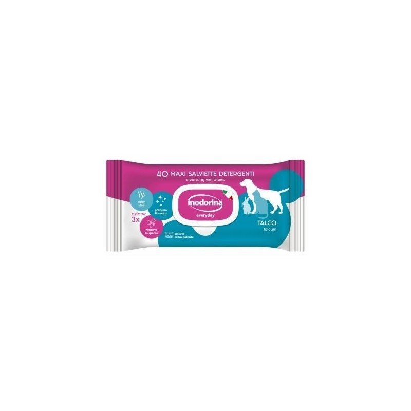 Inodorina Salviette detergenti al Talco 40pz