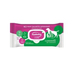 Inodorina Salviette detergenti alla Clorexidina 40pz