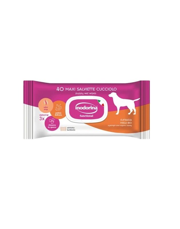 Inodorina Salviette detergenti Cuccioli 40pz