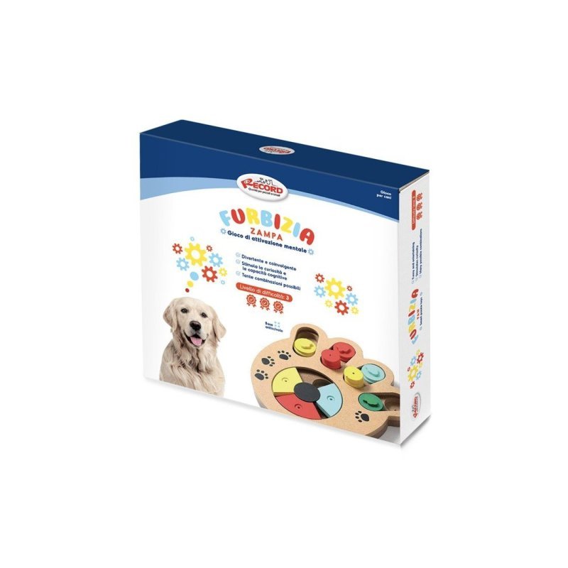 Record Gioco di Attivazione Mentale per Cani Livello Difficoltà 3