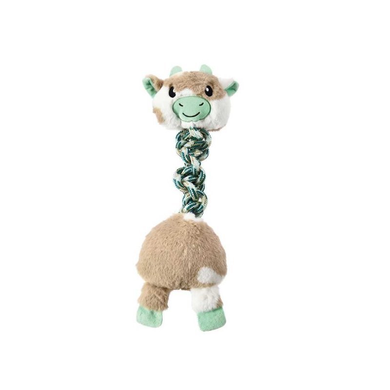 Record Elastic Friends Mucca gioco interattivo per cani