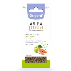 Anima Pura Mini Bacetti Pesce e Mela 45g snack per gatti