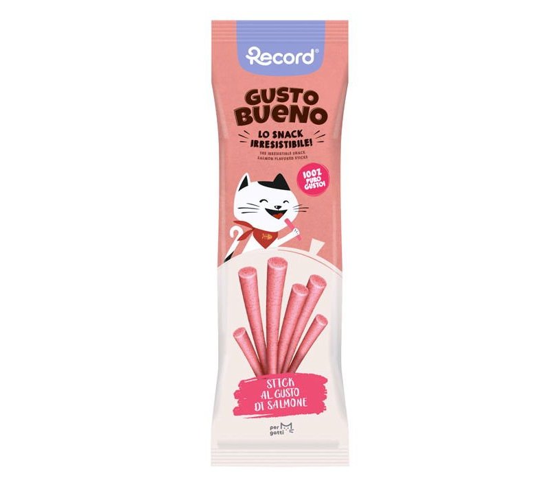 Gusto Bueno Stick al Salmone 40g snack per gatto