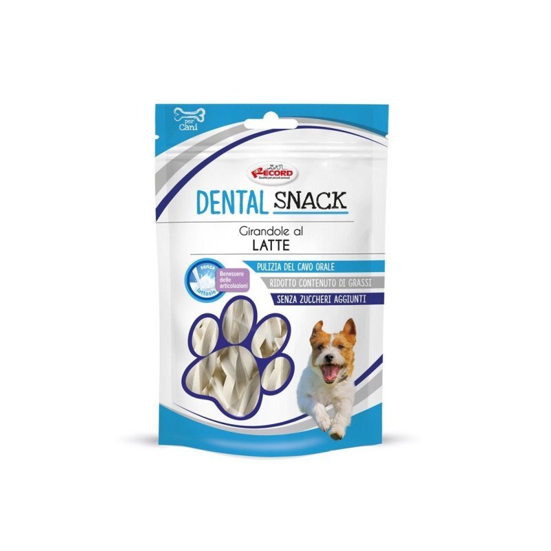 DentalSnack Girandole di Latte 75g per cani