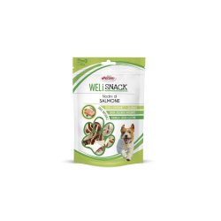 WeliSnack Nodini di Salmone 75g snack per cani