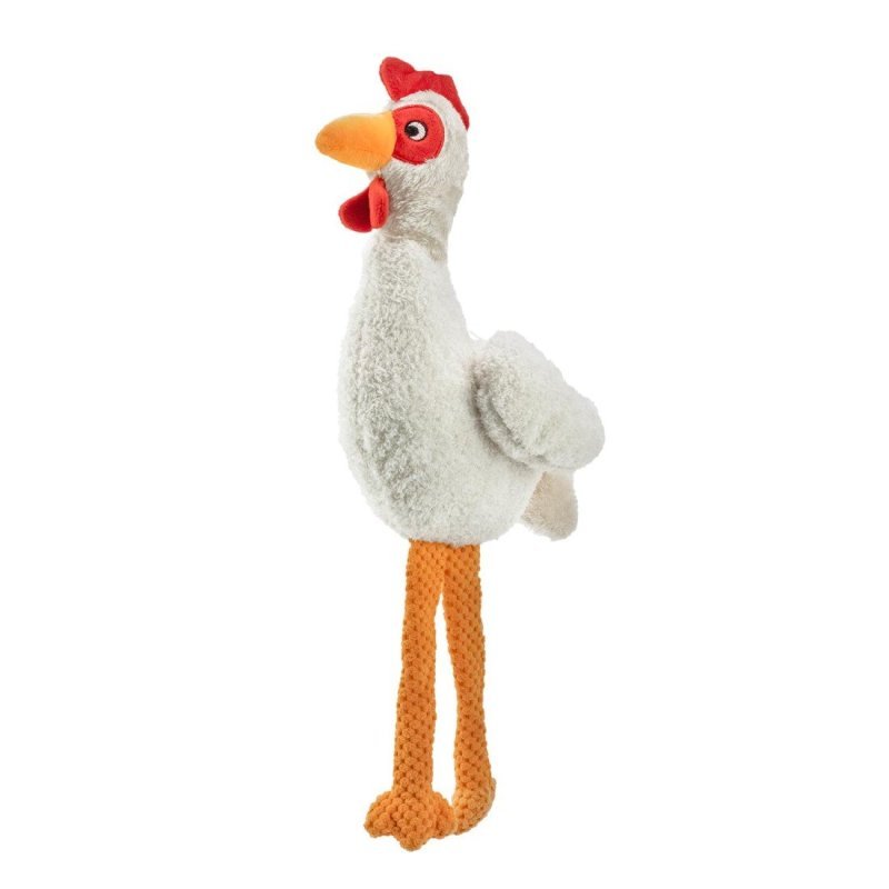 Record Plushy Gallina peluche per cani con squeaker