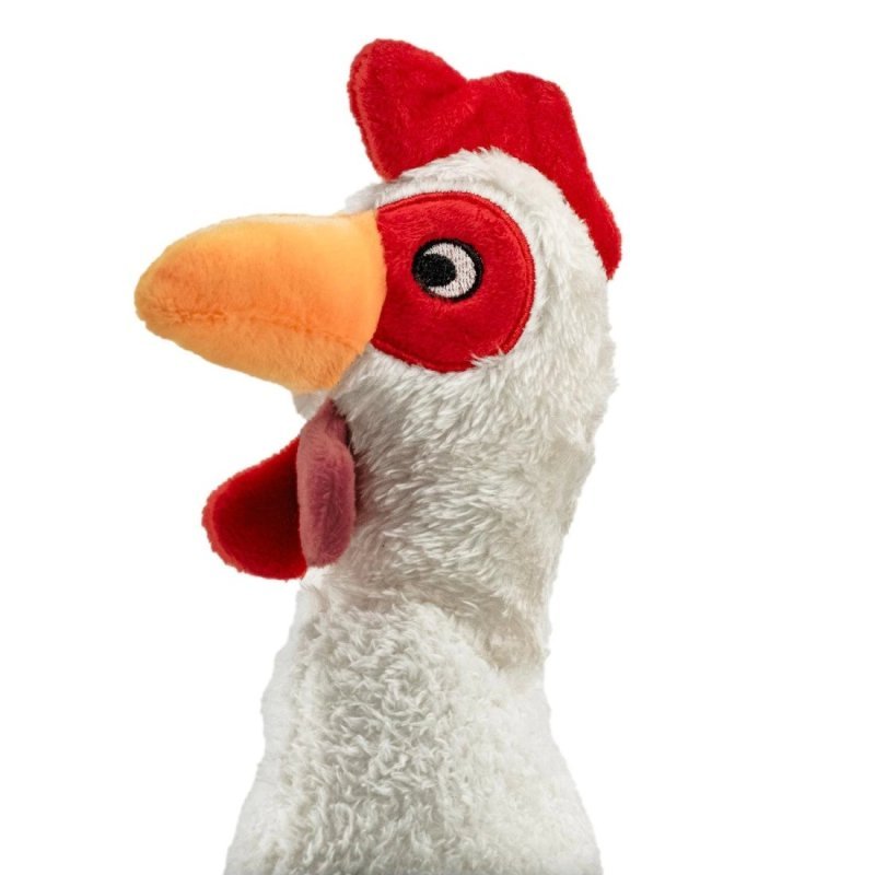 Record Plushy Gallina peluche per cani con squeaker