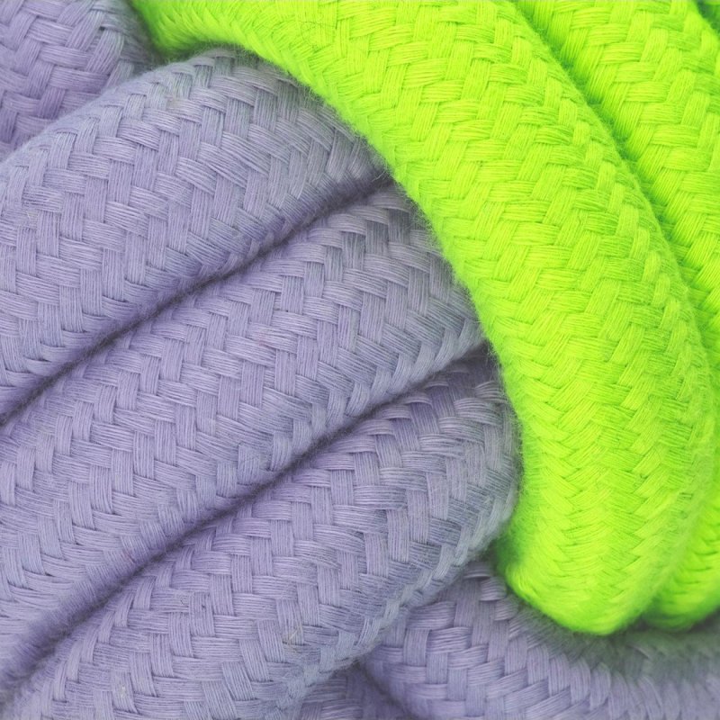 Record Cotton Fluo Manigliotto gioco da mordere per cani