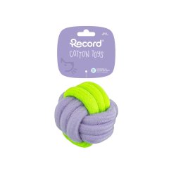 Record Cotton Fluo Palla Intrecciata gioco per cani