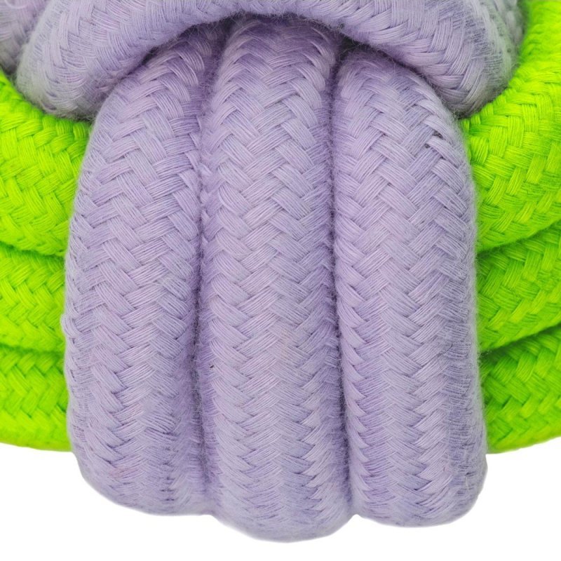 Record Cotton Fluo Palla Intrecciata gioco per cani