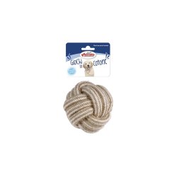 Record Natural Cotton Palla Intrecciata gioco per cani