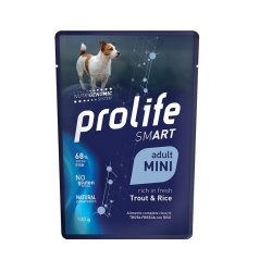 Prolife Adult Mini Trota e riso 100g umido cane