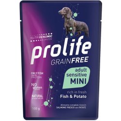 Prolife Adult Mini Pesce e patate 100g umido cane grain free