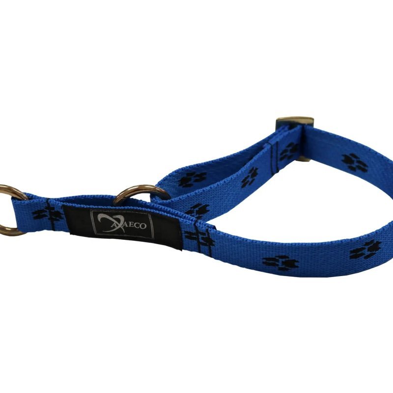 Axaeco Half-Choke Collar Blue collare semi strozzo
