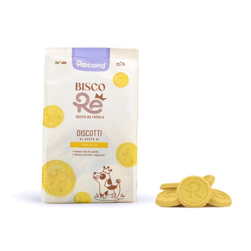 Record BiscoRe Discotti alla Vaniglia 400g biscotti per cani