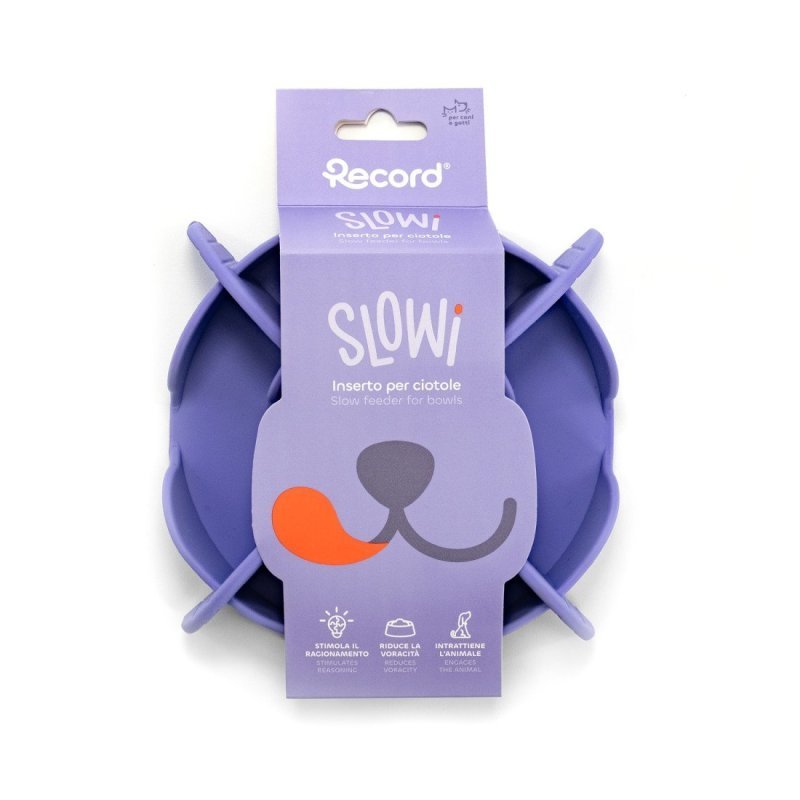Record Slowi Inserto Anti Ingozzamento per cani