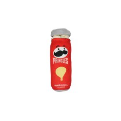 Record Peluche Pringles con squeaker per cani