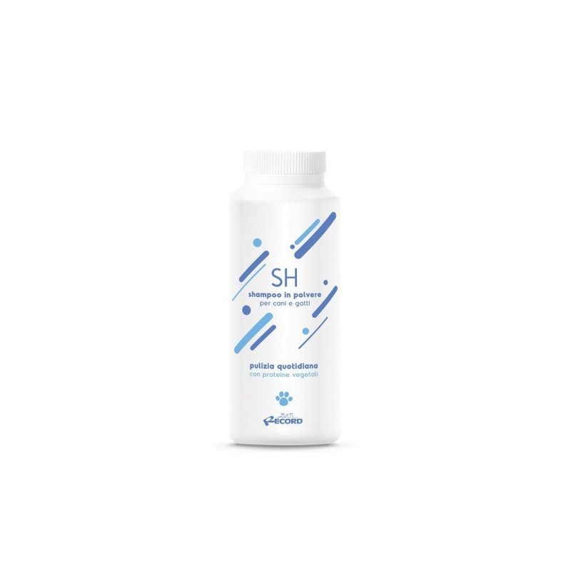 Record Shampoo a Secco in Polvere 120ml per cani e gatti