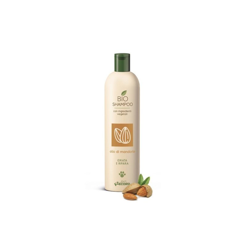 Record Shampoo Bio Olio di Mandorle 250ml per cani e gatti