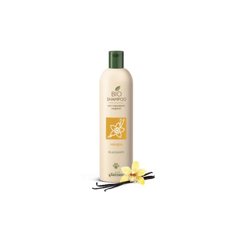 Record Shampoo Bio alla Vaniglia 250ml per cani e gatti