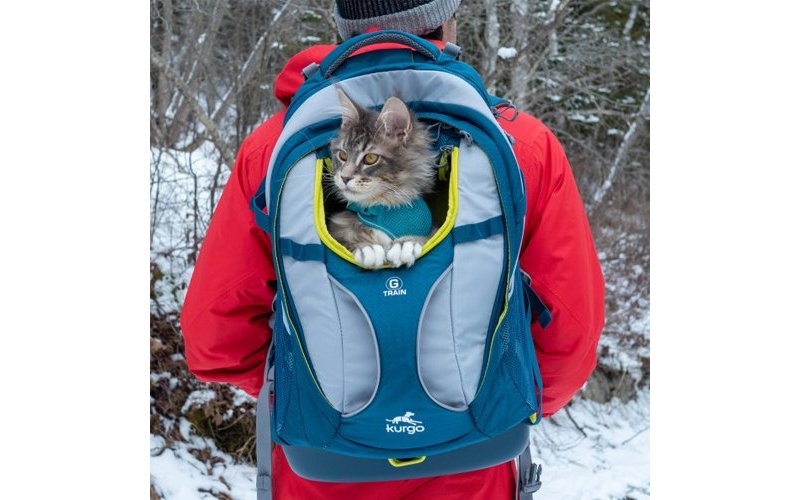 Kurgo Zaino Trasportino G-Train per cani e gatti
