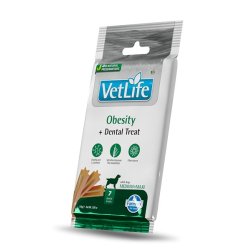 Vet Life Dental Treat Obesity 100g snack veterinario cani diabetici o sovrappeso