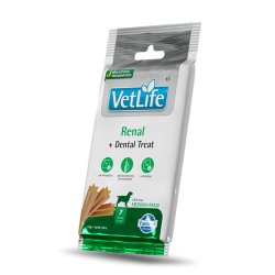 Vet Life Dental Treat Renal 100g snack veterinario cani