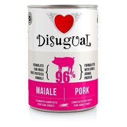 Disugual Adult Maiale 400g umido monoproteico cane