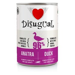 Disugual Adult Anatra 400g umido monoproteico cane