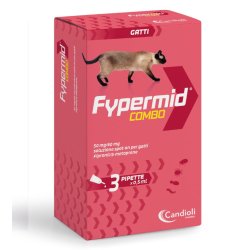 Candioli Fypermid Combo Gatto 3 pipette antiparassitario spot-on