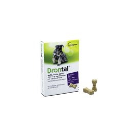 Drontal Cane multiaroma carne 2cpr vermifugo antielmintico cane