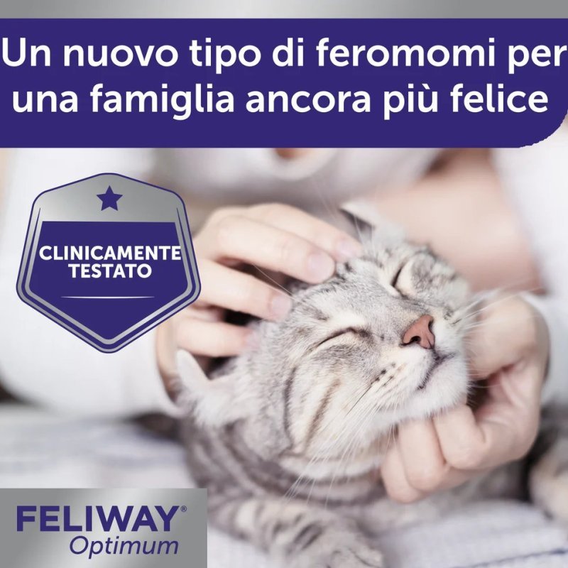 Feliway Optimum Starter Kit diffusore anti-stress gatti