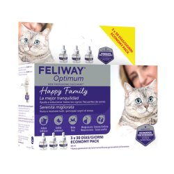 Feliway Optimum Ricarica 3pz x 48ml anti-stress gatti