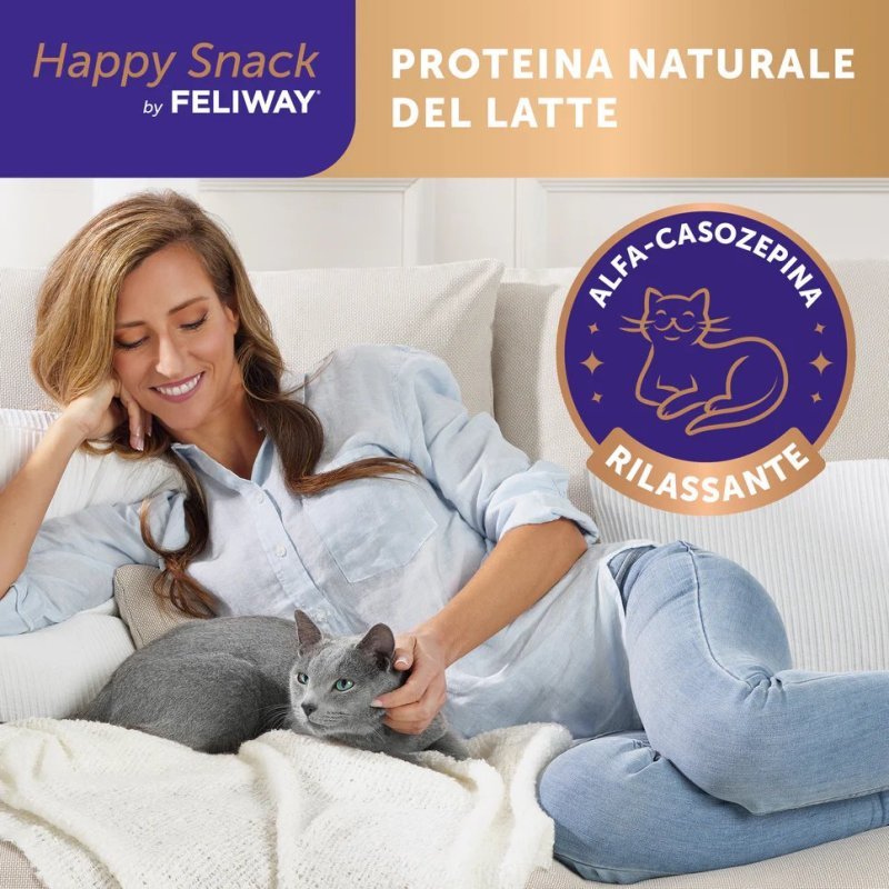 Happy Snack by Feliway 6 stick anti-stress gatto