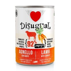 Disugual Adult Agnello e Carote 400g umido monoproteico cane